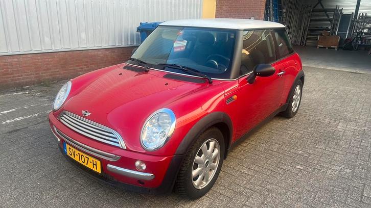 Mini 1.6 16V Cooper Pepper 2003 Rood APK JUNI 2026, Auto's, Mini, Bedrijf, Cooper, ABS, Airbags, Airconditioning, Centrale vergrendeling