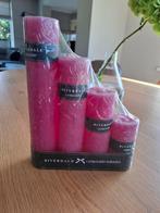 Riverdale Kaarsen Set - Roze, Huis en Inrichting, Woonaccessoires | Kandelaars en Kaarsen, Overige materialen, Nieuw, Ophalen of Verzenden