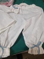 kinder setje wit katoen, Ophalen of Verzenden, 'T Olde Gre-j, Info@toldegrej.nl, Endepoelstraat 20f Didam