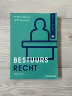 Bestuursrecht - Efferink & de Ruiter - HBO, Ophalen of Verzenden, Gamma, Zo goed als nieuw, HBO