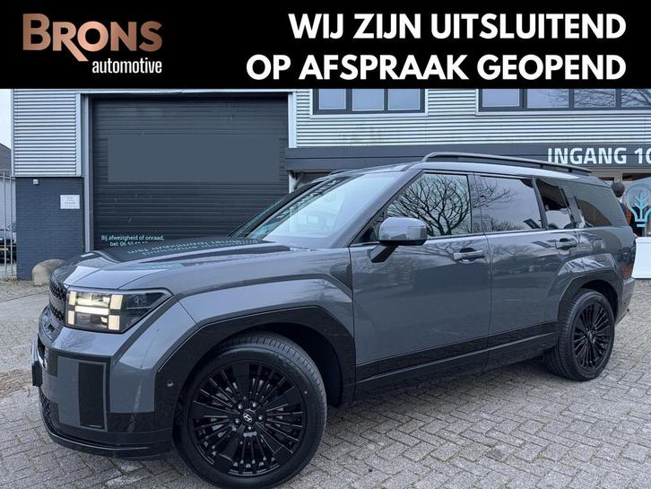 Hyundai Santa Fe 1.6 T-GDI PHEV Black Line 4WD 7p. Full opti, Auto's, Hyundai, Bedrijf, Te koop, Santa Fe, 360° camera, 4x4, ABS