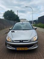 Peugeot 206 1.4 5D 2007 Grijs, Auto's, Voorwielaandrijving, Stof, Zwart, 4 cilinders