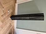 Zwarte sta lamp met voetschakelaar, Huis en Inrichting, Lampen | Vloerlampen, Ophalen, Zo goed als nieuw, -, 100 tot 150 cm