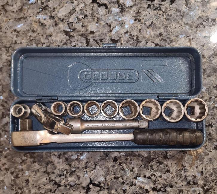 Gedore ratelset, Auto diversen, Autogereedschap, Gebruikt, Ophalen of Verzenden