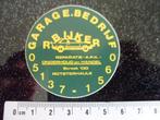 sticker garage bedrijf R. Bijker rotsterhaule logo, Verzenden, Zo goed als nieuw, Bedrijf of Vereniging