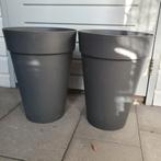 2 Elho loft bloempotten plantenbak afm 33,5x 45,3, Ophalen, Kunststof, Gebruikt, Minder dan 60 cm