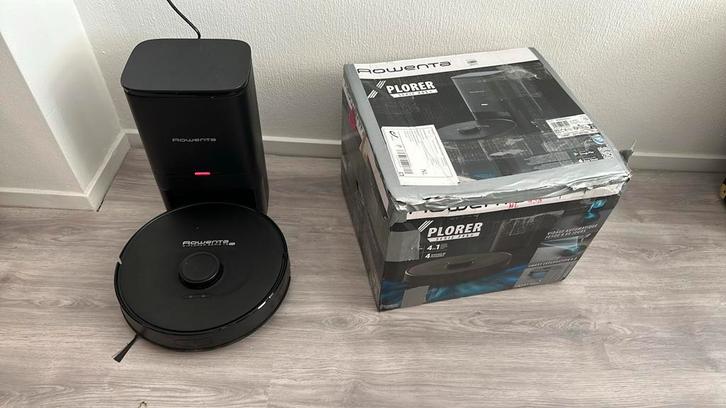 Rowenta Plorer Serie 75S+ Robotstofzuiger, Witgoed en Apparatuur, Stofzuigers, Zo goed als nieuw, Robotstofzuiger, Minder dan 1200 watt