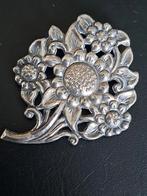 Zilveren broche, Sieraden, Tassen en Uiterlijk, Broches, 4 tot 7 cm, Ophalen of Verzenden, Zo goed als nieuw, Nvt