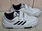 Wit zwarte klittenband sportschoenen sneakers mt 38 (Adidas), Ophalen, Adidas, Zo goed als nieuw, Jongen of Meisje