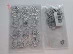 Clear stamps met stansen, Ophalen of Verzenden, Zo goed als nieuw, Clearstamp