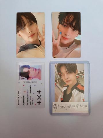 TXT Blue Hour photocards 