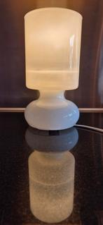 Vintage, handgemaakte, glazen Ikea Lykta tafellamp, Ophalen of Verzenden, Minder dan 50 cm, Retro, Glas