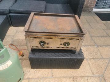 Gas Grillplaat met Gastank  beschikbaar voor biedingen
