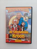 DVD Bassie & Adriaan - De verdwenen Kroon, Cd's en Dvd's, Alle leeftijden, Gebruikt, Ophalen of Verzenden, Avontuur