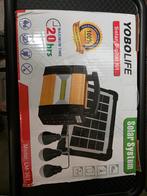 Yobolife Solar Digital Kit - Oplader & Lamp, Watersport en Boten, Hengelsport | Karpervissen, Ophalen of Verzenden, Nieuw