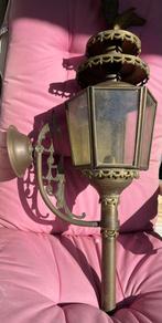 Oude koperen Koetslamp ., Ophalen of Verzenden
