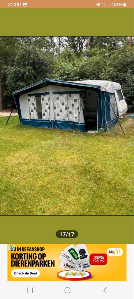 Hypercamp voortent., Caravans en Kamperen, Voortenten en Luifels, Gebruikt, Ophalen
