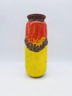 Zeldzame Vintage Fat Lava Vaas Scheurich 206-27 Geel, Ophalen of Verzenden