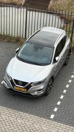 Nissan Qashqai 1.2 Automaat! Dig-t 85KW 2WD CVT 2017 Grijs, Auto's, Automaat, 680 kg, 4 cilinders, 1000 kg