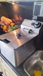 Hendi Friteuse - Gebruikt, 1 tot 2 liter, Ophalen of Verzenden, Gebruikt, Uitneembare binnenpan