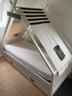 Cool Kids Tipi Bed incl logeerbed in lade, Kinderen en Baby's, Kinderkamer | Bedden, Ophalen, 85 tot 100 cm, Gebruikt, Lattenbodem