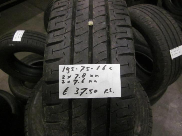 195 75 16 C Michelin Agilis bestelwagen zomerbanden, Auto-onderdelen, Banden en Velgen, Band(en), Winterbanden, 16 inch, 195 mm