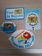 4 stickers Bayern, Ophalen of Verzenden, Zo goed als nieuw