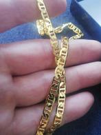 18k goud plated ketting nieuw, Sieraden, Tassen en Uiterlijk, Kettingen, Ophalen of Verzenden, Nieuw, Goud, Goud