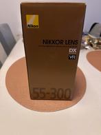 Nikon Nikkor 55-300mm - als nieuw!, Audio, Tv en Foto, Fotografie | Lenzen en Objectieven, Ophalen of Verzenden, Nieuw, Telelens