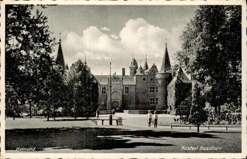 Helmond - Kasteel Raadhuis, Verzamelen, Ansichtkaarten | Nederland, Gelopen, Noord-Brabant, Voor 1920, Ophalen of Verzenden