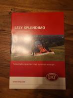 Tractor folder Lely Splendimo, Boeken, Ophalen of Verzenden, Zo goed als nieuw