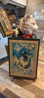 Oude vintage muziekdoos, Ophalen