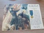 Italië ansichkaart gouden medaille militaire waarde WO2 #1!, Ophalen of Verzenden