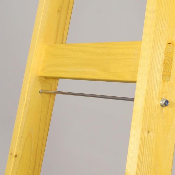 Schildertrap - Houten schildersladder (ongebruikt), Doe-het-zelf en Verbouw, Ladders en Trappen, Nieuw, Ladder, Minder dan 2 meter