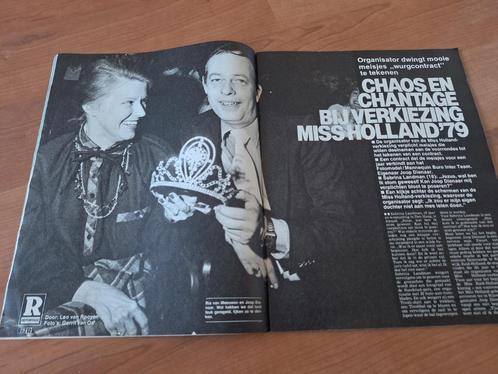 Rits 1979 Miss Holland Omar Sharif Gerrie Knetemann Worstel, Boeken, Tijdschriften en Kranten, Gelezen, Overige typen, Verzenden