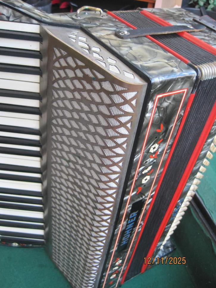 Hohner Piano Accordeon, Muziek en Instrumenten, Overige Muziek en Instrumenten, Gebruikt, Verzenden