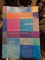 Doen wat werkt! Gezondheidsvoorlichting, Ophalen of Verzenden, Zo goed als nieuw, HBO, M. van der Burgt, E. van Mechelen-Gevers