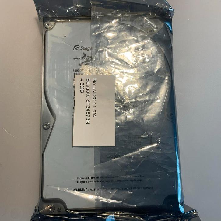 Seagate ST34573N 4,5GB SCSI Harde Schijf, Computers en Software, Harde schijven, Gebruikt, Desktop, Intern, HDD, SCSI, Ophalen of Verzenden