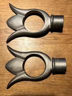 Knoppen voor gordijnroeden, Minder dan 50 cm, Gebruikt, Ophalen of Verzenden, Minder dan 100 cm