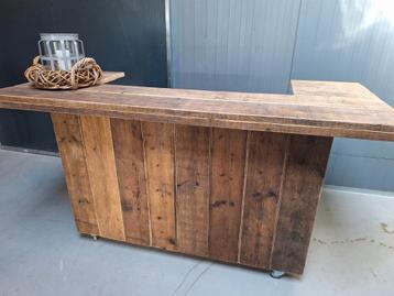 Cocktail/borrel bar tappas steigerhout tuinbar MOET WEG!!! beschikbaar voor biedingen