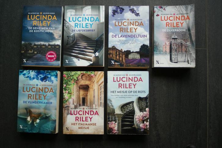 LUCINDA RILEY.... Boeken.... (verschillende titels), Boeken, Romans, Zo goed als nieuw, Ophalen of Verzenden