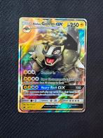 Alolan Golem GX 34/111 Crimson Invasion Pokemon, Ophalen, Nieuw, Losse kaart