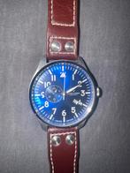 Alpha Sierra horloge automatic AM2, Overige merken, Leer, Polshorloge, Ophalen of Verzenden