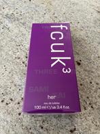 FCUK 3 HER 100 ML EAU DE TOILETTE, Ophalen of Verzenden, Nieuw