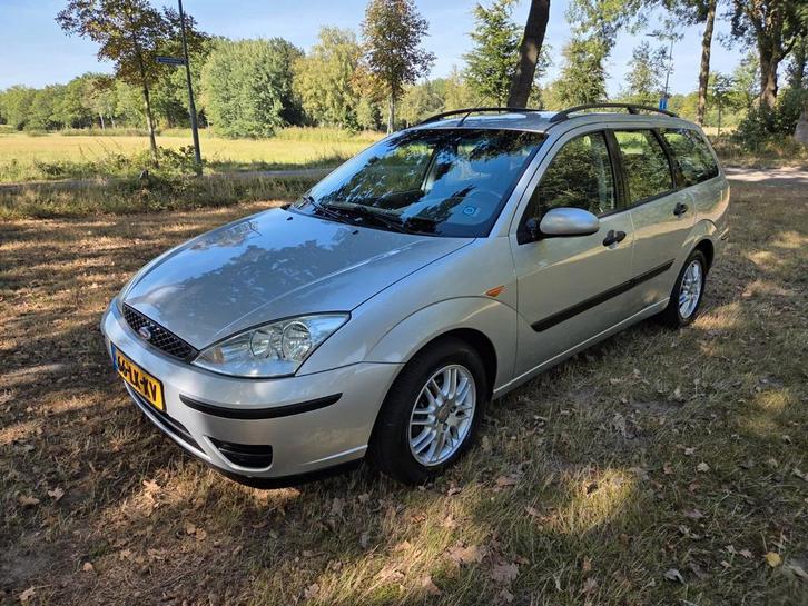 Ford Focus 1.6 I Trend Wagon AUT 2003 Grijs, Auto's, Ford, Focus, ABS, Benzine, D, Stationwagon, Automaat, Origineel Nederlands