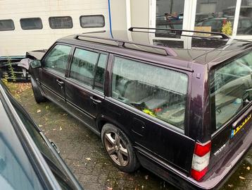 Donker grijs / beige lederen interieurs Volvo 960 S90 V90 beschikbaar voor biedingen