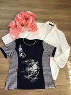 ELVI COUTURE!LúxeJasje 44/46& MONA!Lúxe Top&Sjaal. Sámen:, Ophalen of Verzenden, Zo goed als nieuw, Maat 46/48 (XL) of groter