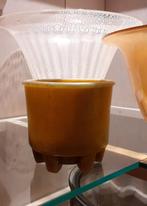 Graniver cactuspot Copier Leerdam, Antiek en Kunst, Antiek | Glas en Kristal, Ophalen of Verzenden