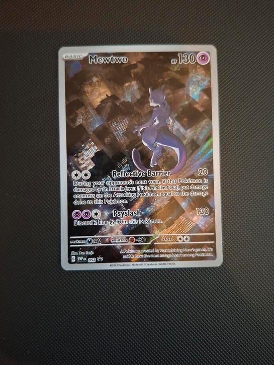 Mewtwo 151 promo 052, Hobby en Vrije tijd, Verzamelkaartspellen | Pokémon, Zo goed als nieuw, Ophalen of Verzenden