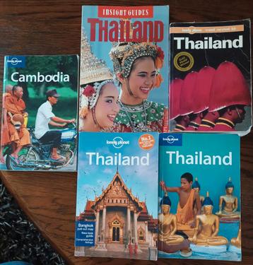 Reisgidsen Thailand & Cambodja - Lonely Planet e.a. beschikbaar voor biedingen